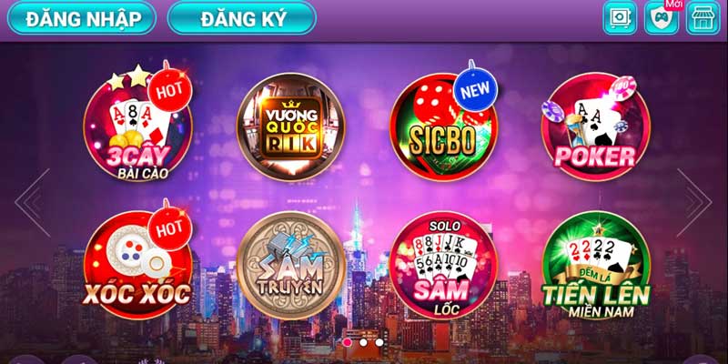 Các tựa game bài 99Vbet nổi bật
