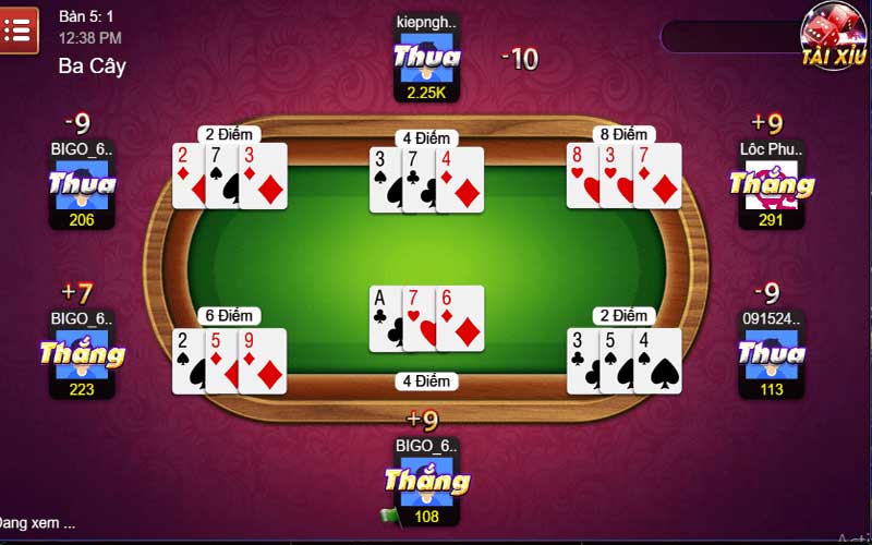 Đánh giá sảnh game bài 99Vbet